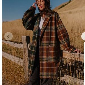 Dressed in Lala Scorpio 2.0 Half + Half Oversized Coat